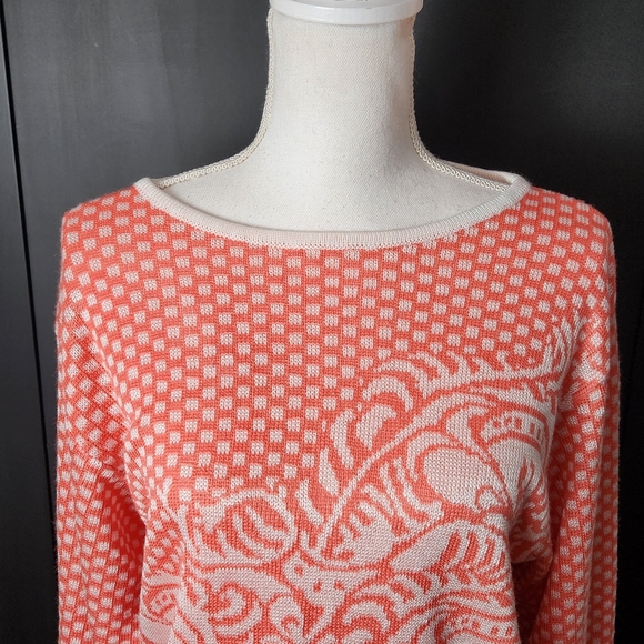 VINTAGE ESCORPION PULLOVER SWEATER MADE IN SPAIN SIZE 40 - Picture 3 of 7